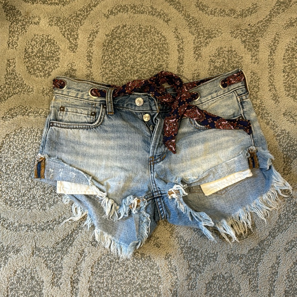 Jean shorts